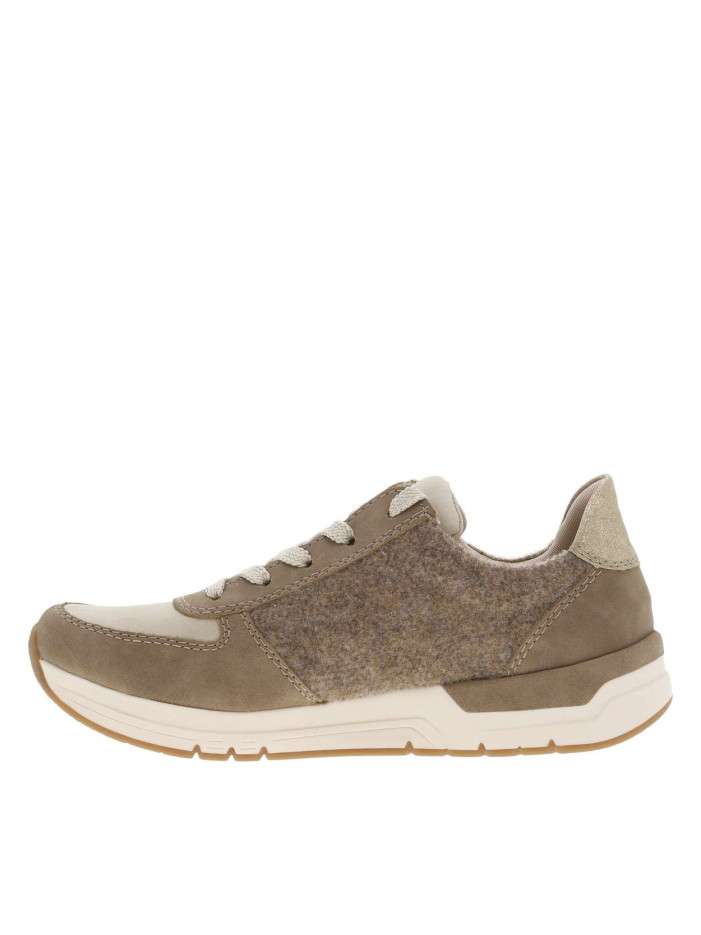 Baskets running beige à...