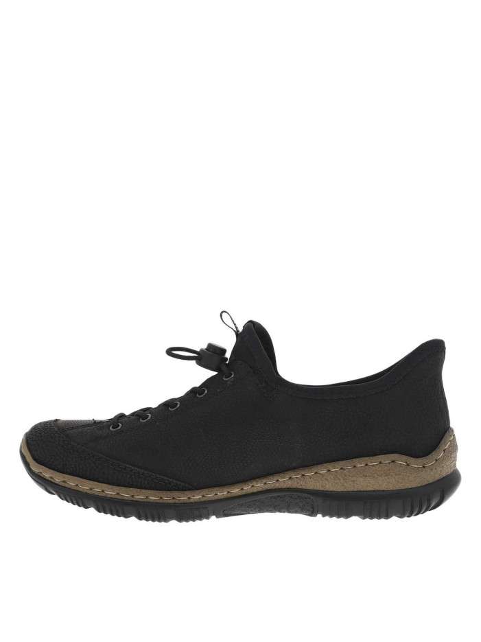 Sneakers noires à talon...