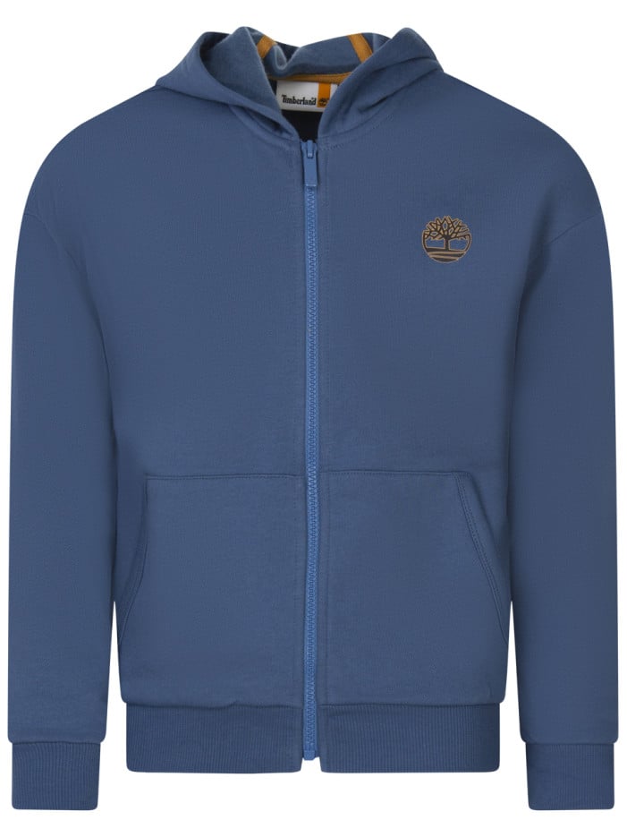 Sweat à capuche zippé en...