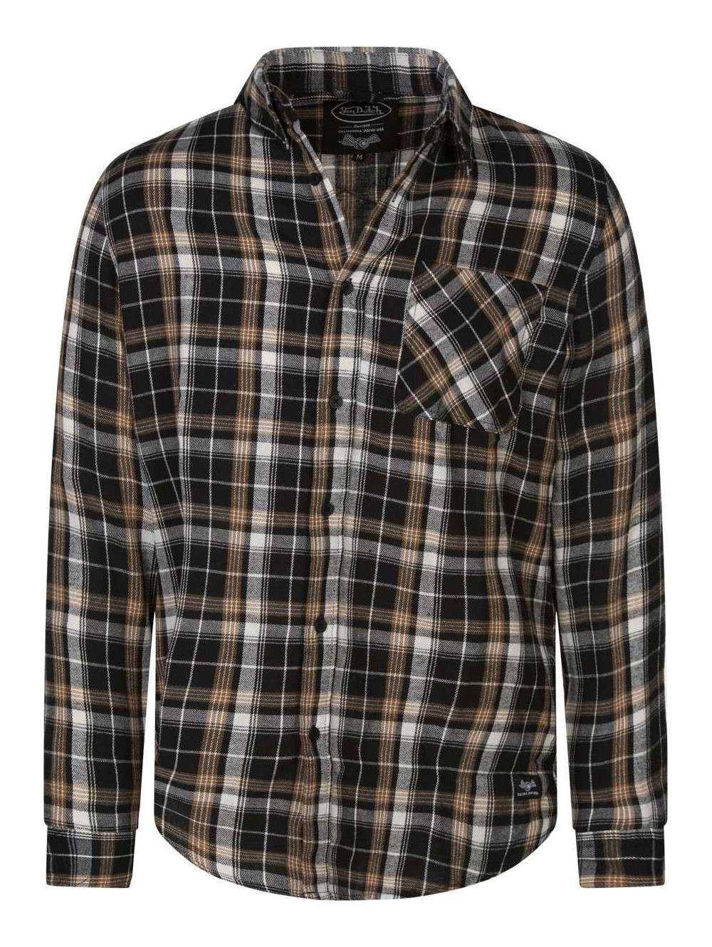 Chemise à Carreaux En Flanelle Pour Homme – Manches Longues, Coupe Droite, Confort Hiver, Style Bûcheron Décontracté - 10