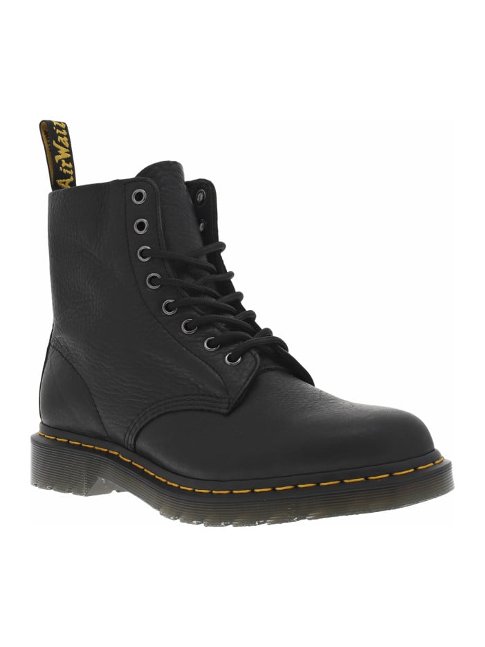 Bottines en cuir noires à...