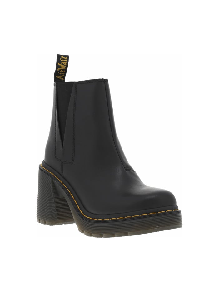 Boots noires à talon...