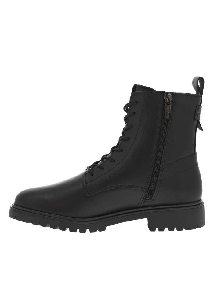 Bottines noires à talon...