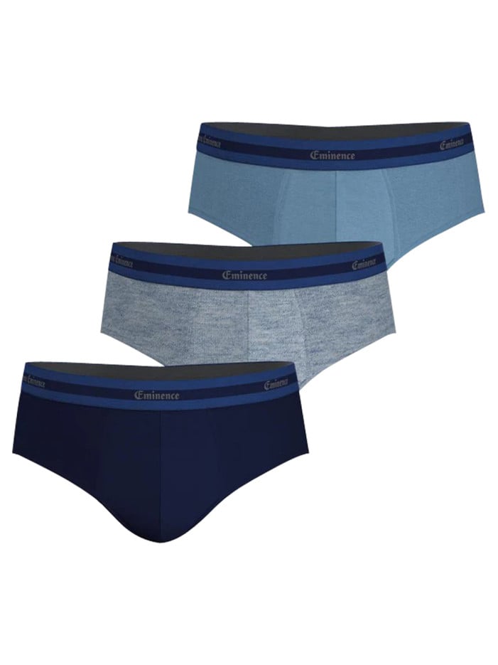 Lot de 3 slips en coton...