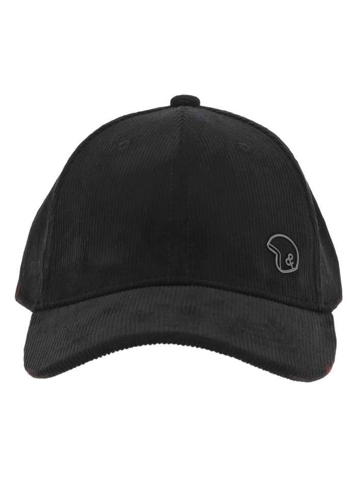 Casquette noire en velours...