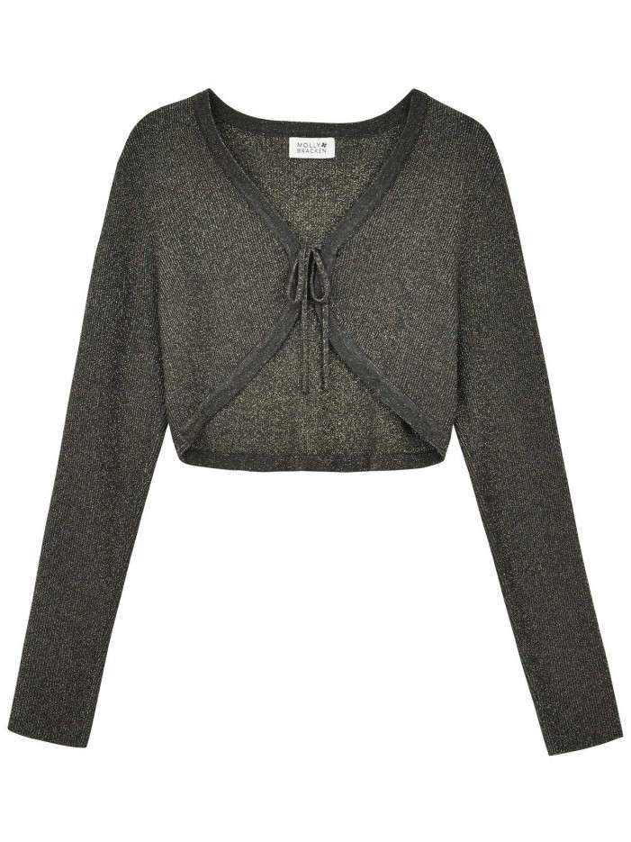 Gilet kaki uni style boléro...