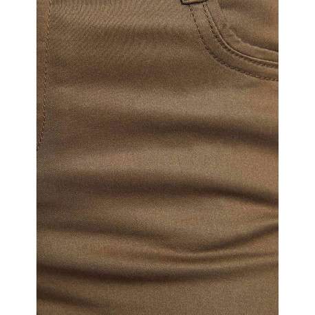 Pantalon 5 Poches kaki uni avec une coupe slim et des liserés - Image 6