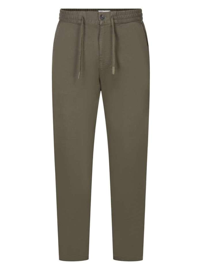 Pantalon en coton mélangé...