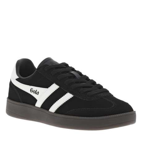 Baskets tennis en croûte de cuir noires à talon plat et à lacets plats - Image 19