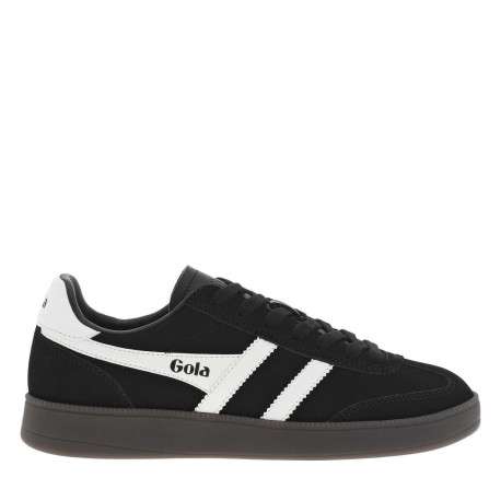 Baskets tennis en croûte de cuir noires à talon plat et à lacets plats - Image 17
