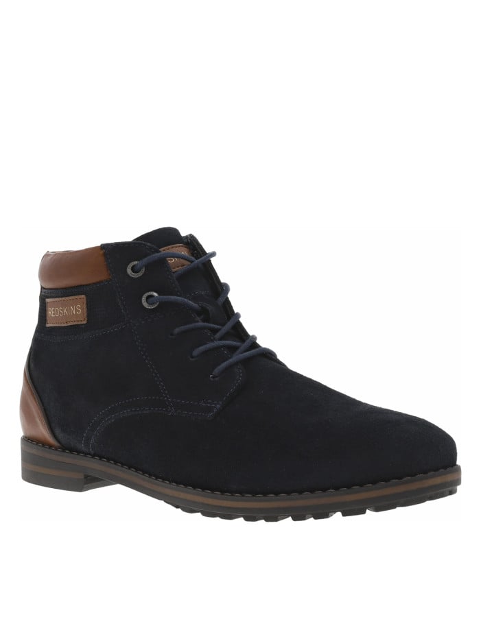 Bottines en croûte de cuir...