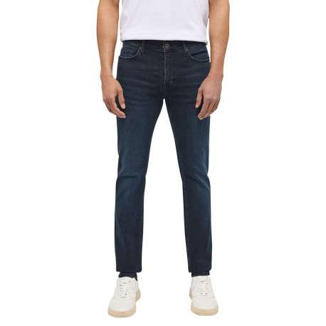 Jean Frisco skinny en coton indigo avec deux poches avant L34 - Image 4