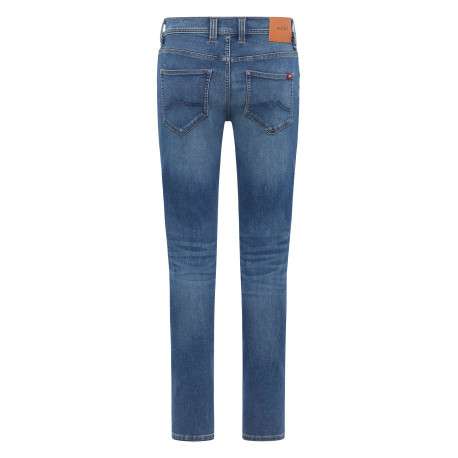 Jean Oregon stone à coupe slim avec patch d'authentification de la marque - Image 2
