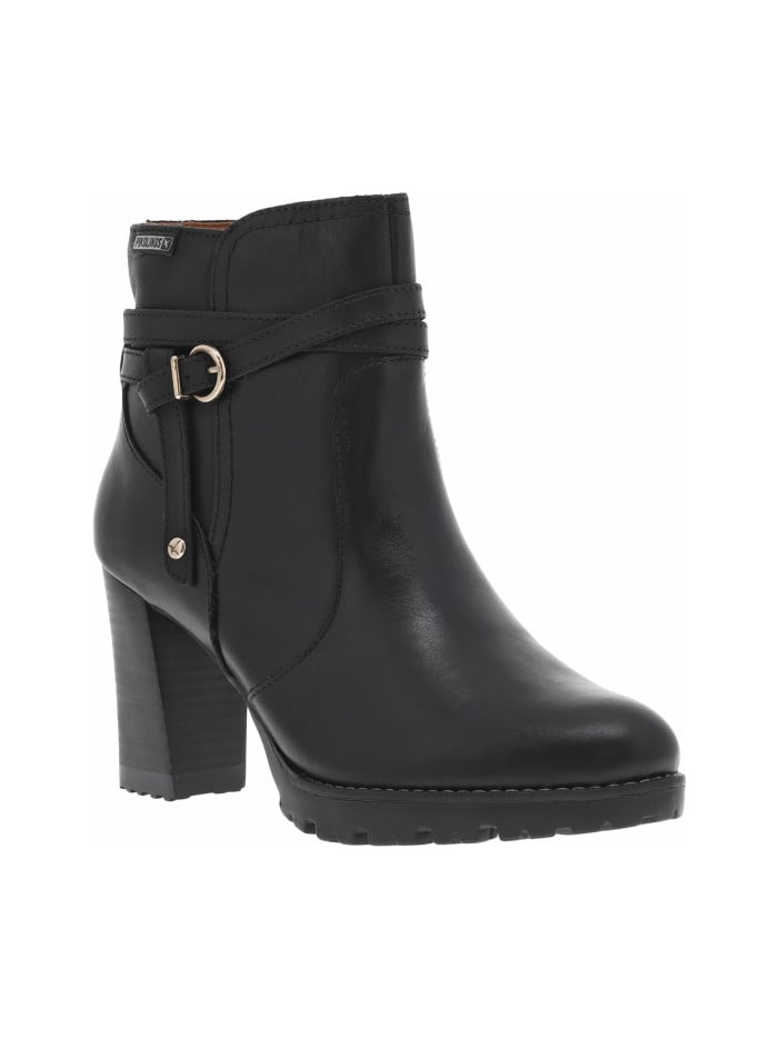 Boots noires à talon...