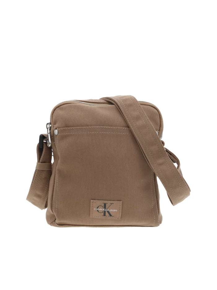 Sacoche beige unie avec...