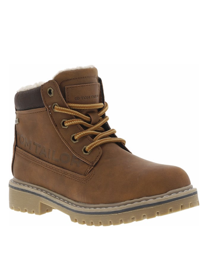 Boots camel à talon...