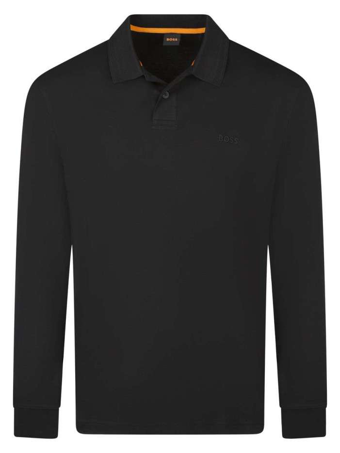 Polo manches longues en...