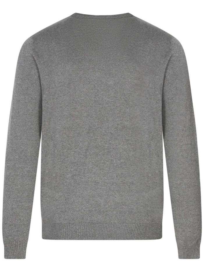 Pull Homme M&S Gris Taille M - Coton Doux Manches Longues Col V - Très Bon état