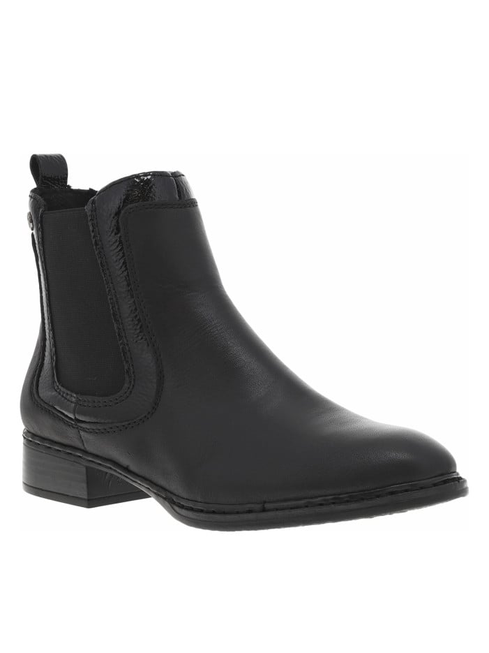 Boots noires à talon...