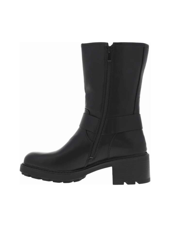 Boots noires à talon...