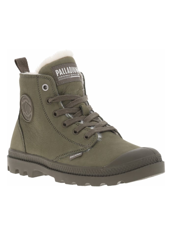 Bottines en cuir nubuck...