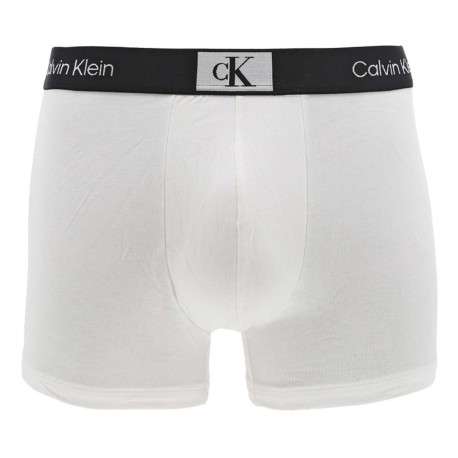 Lot de 3 boxers en coton blancs, gris et noirs avec logo blanc et coupe ajustée - Image 4