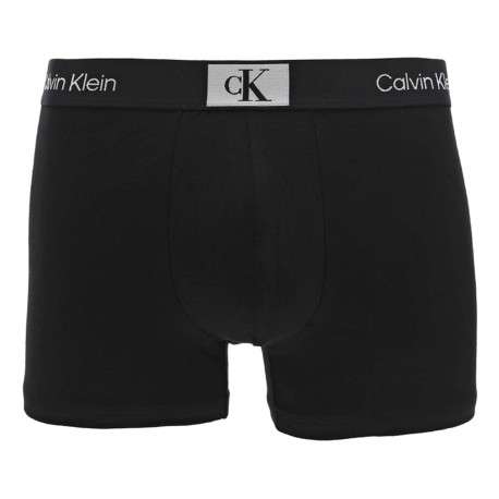 Lot de 3 boxers en coton blancs, gris et noirs avec logo blanc et coupe ajustée - Image 6