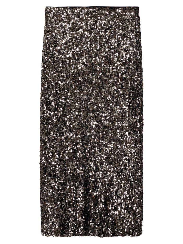 Jupe longue anthracite avec...