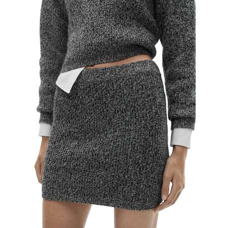 Jupe Courte Next En Daim Doux - Taille 16 (UK) / 35 (FR) - Beige - Neuve Avec Étiquettes