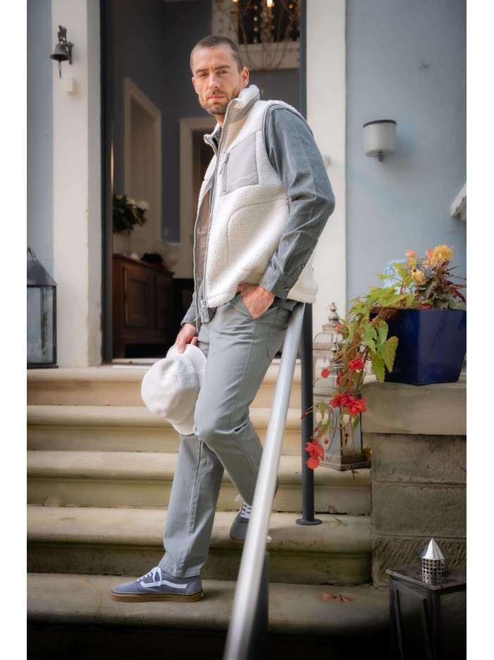 Pantalon en coton...
