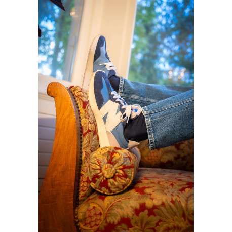Jean Skater Carpenter en coton mélangé bleu uni avec une coupe droite - Image 2