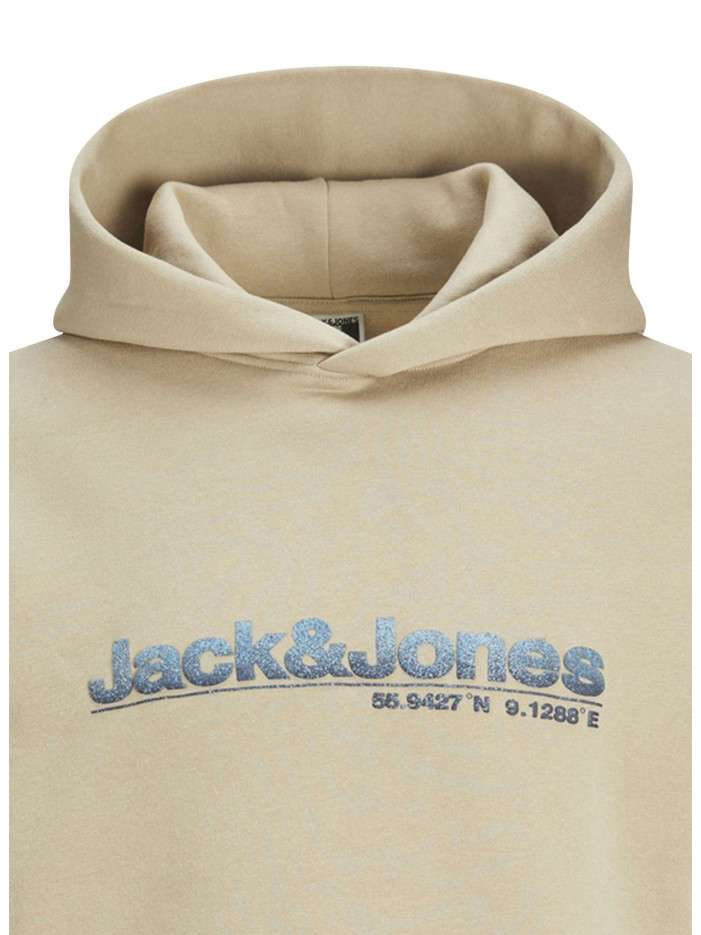 JACK & JONES Sweat à Capuche Homme Uni - Confort Doux Et Style Décontracté