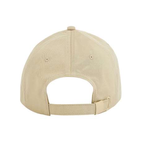 Casquette beige unie avec le logo iconique et des trous d'aération - Image 2
