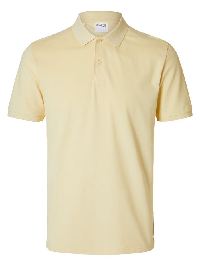 Polo à manches courtes en...