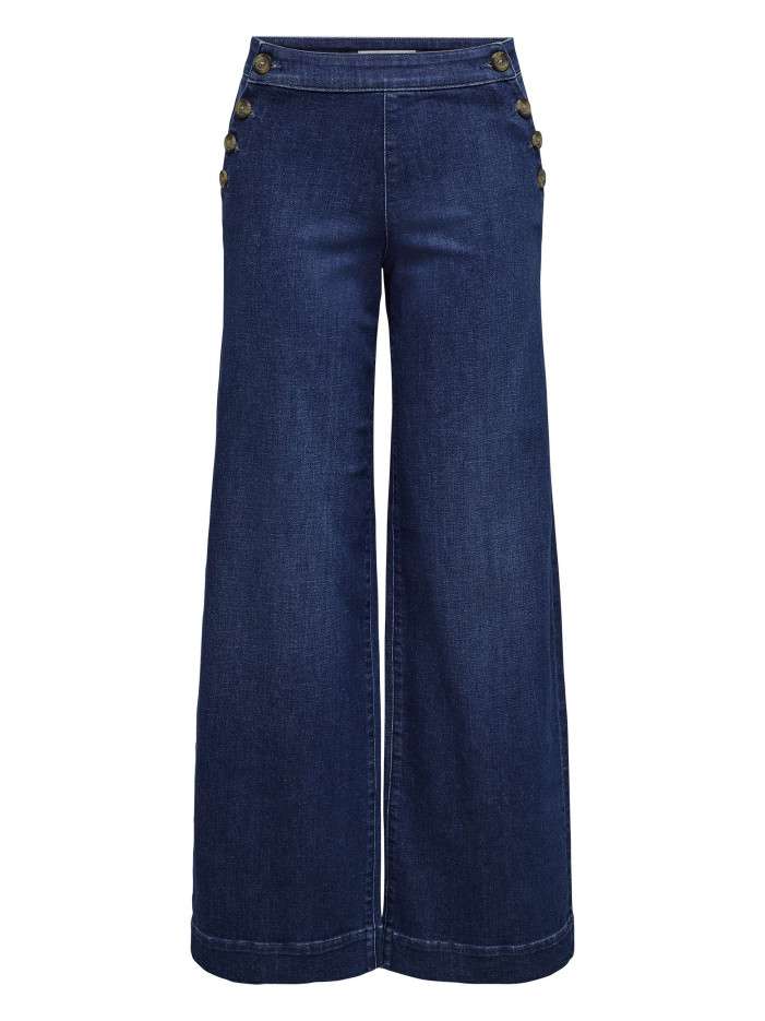 Pantalon en coton mélangé...
