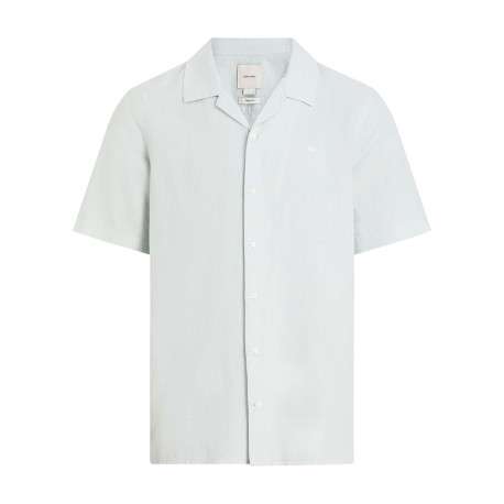 Chemise Blanche Homme Style Décontracté Col Cubain Manches Courtes - Chemise Soleil Légère Et Confortable
