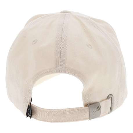 Casquette strapback en coton écrue unie réglable à l'arrière par un clip - Image 5
