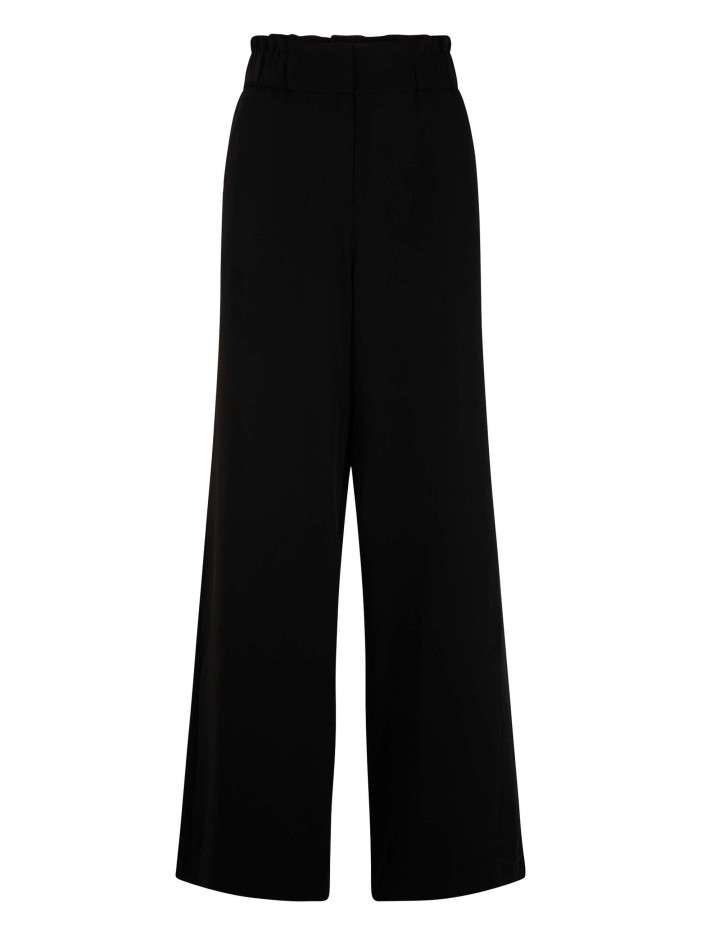 Chino noir uni à coupe...