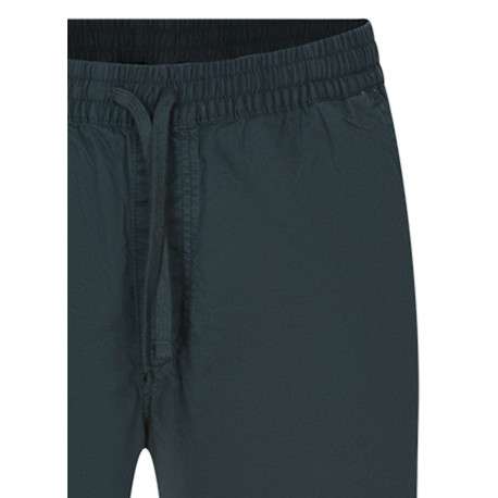 Chino Mn Range Relaxed Elastic Pant en coton vert uni droit et taille élastiquée - Image 3