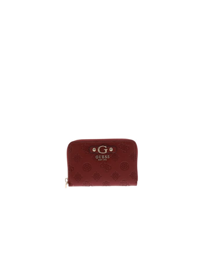 Portefeuille rouge à...