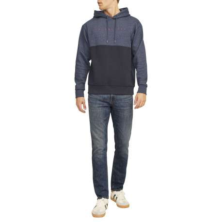 Jean en coton biologique indigo à effet délavé avec une coupe regular - Image 6