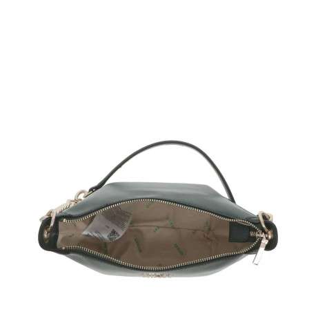 Sac à main porté épaule sapin uni lisse avec anse à grosse chaîne dorée - Image 4