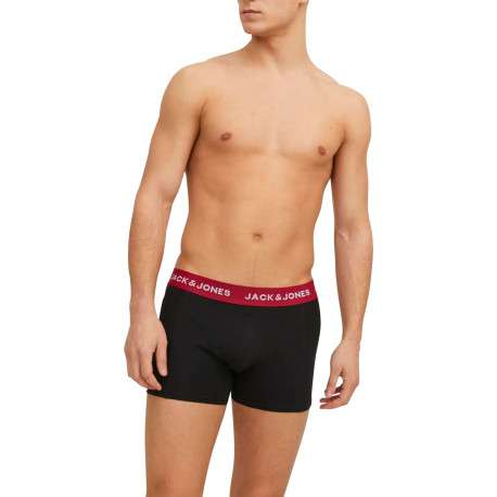 Lot de 3 Boxers classique en coton nuit uni avec une coupe fermée - Image 4