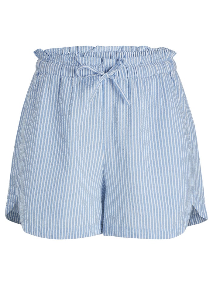 Short chino en coton bleu...