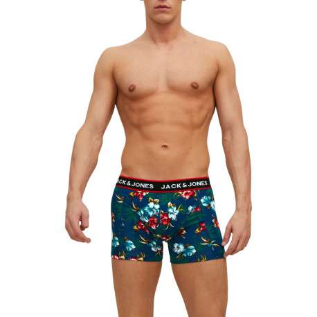 Lot de 3 Boxers classique multicolore uni avec une coupe fermée - Image 2