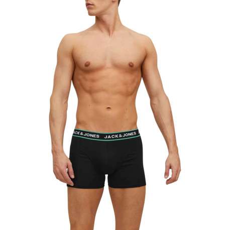 Lot de 3 Boxers classique multicolore uni avec une coupe fermée - Image 4