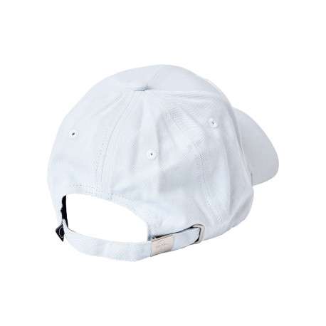 Casquette strapback en coton bleue ciel unie réglable à l'arrière par un clip - Image 2