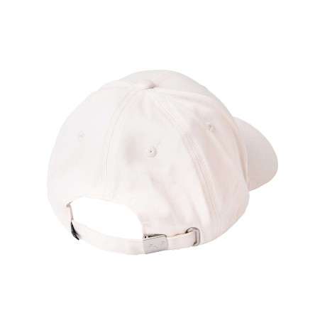 Casquette strapback en coton écrue unie réglable à l'arrière par un clip - Image 2