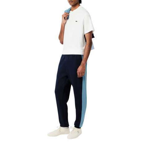 Pantalon de jogging en coton tricolore avec une coupe regular fit - Image 5