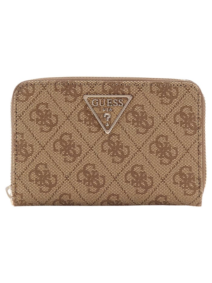 Portefeuille beige avec...
